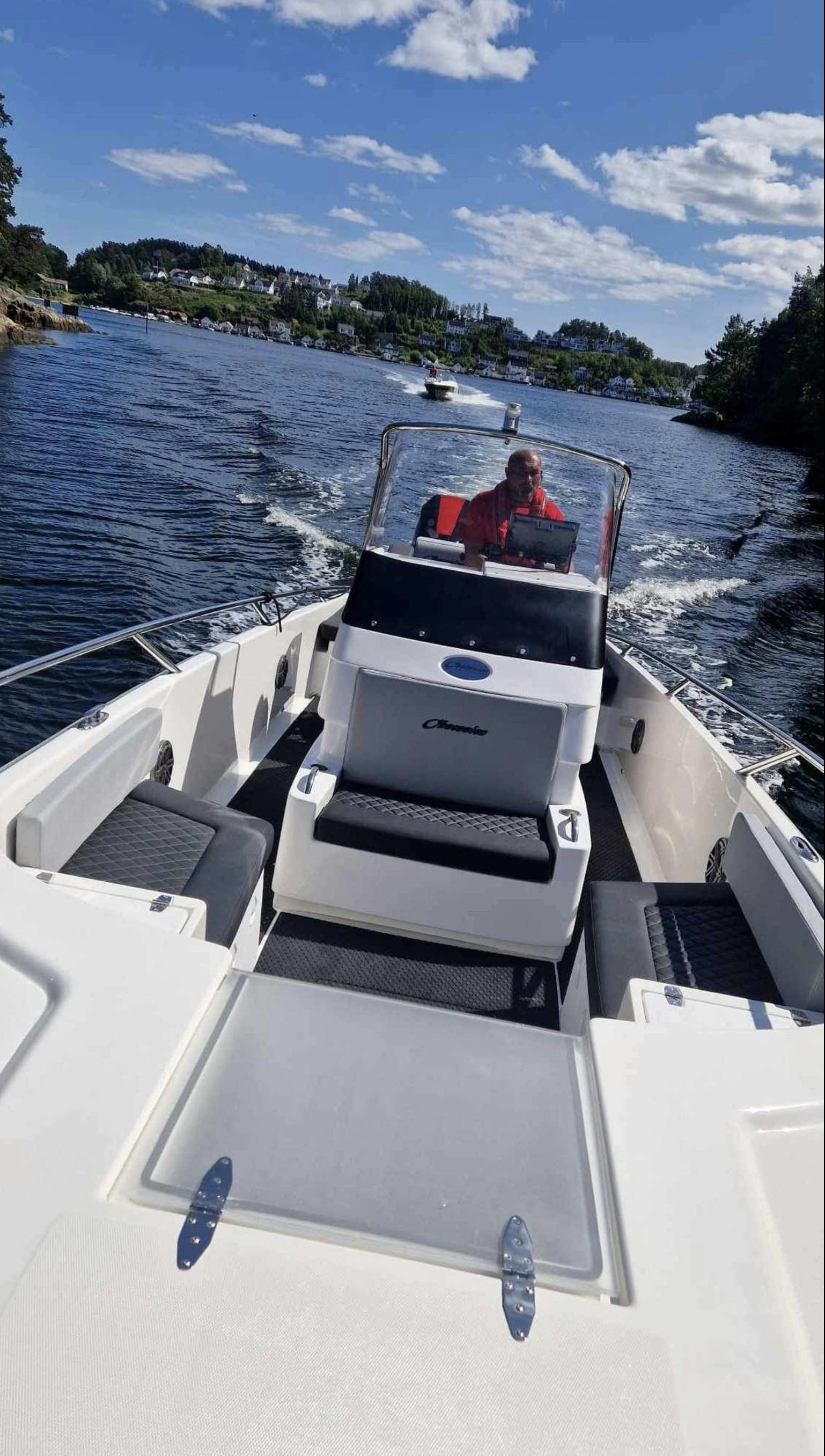 Høyhastighetsbevis - praktisk del: Båt