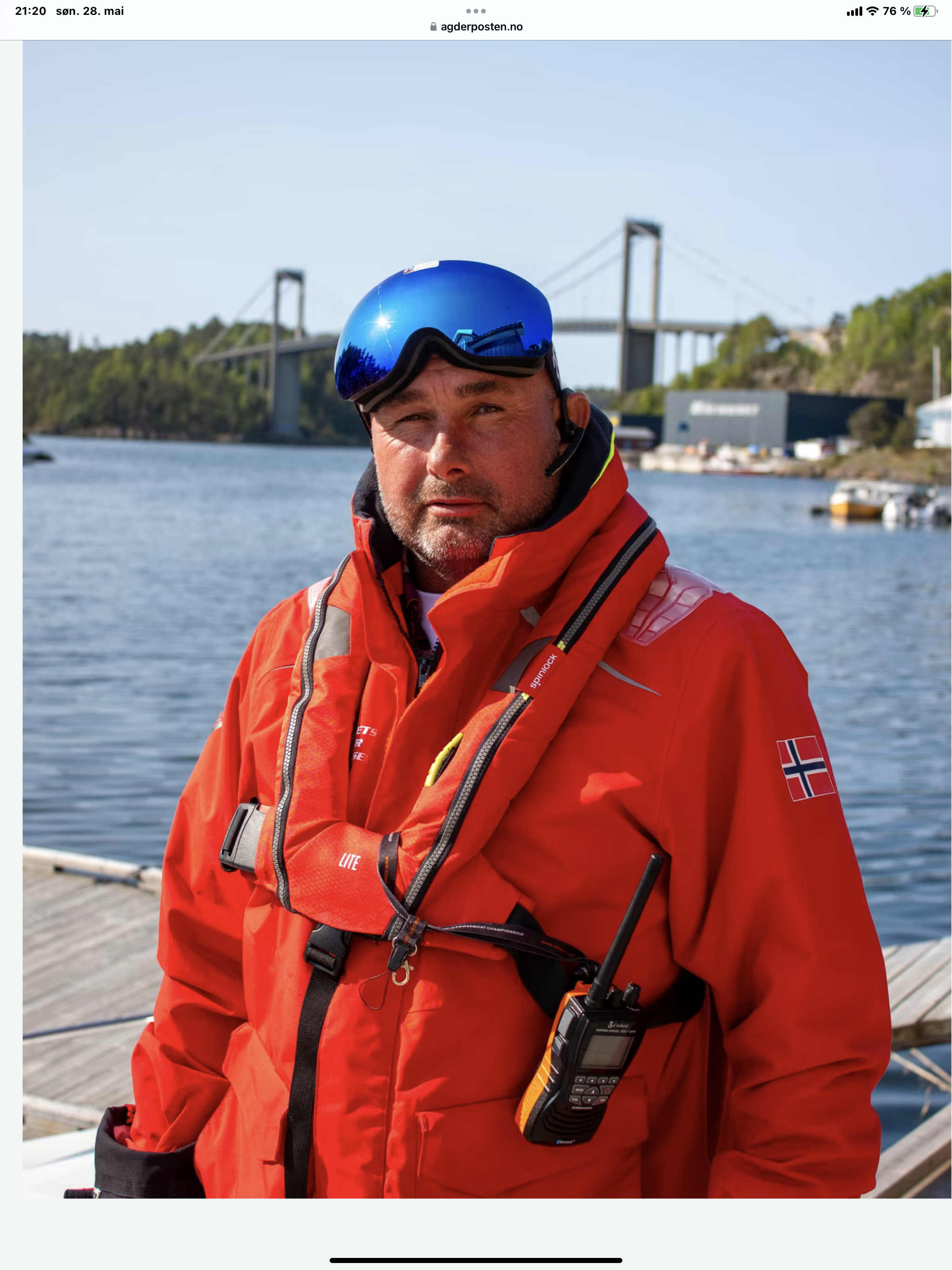 Høyhastighetsbevis - praktisk del: Båt