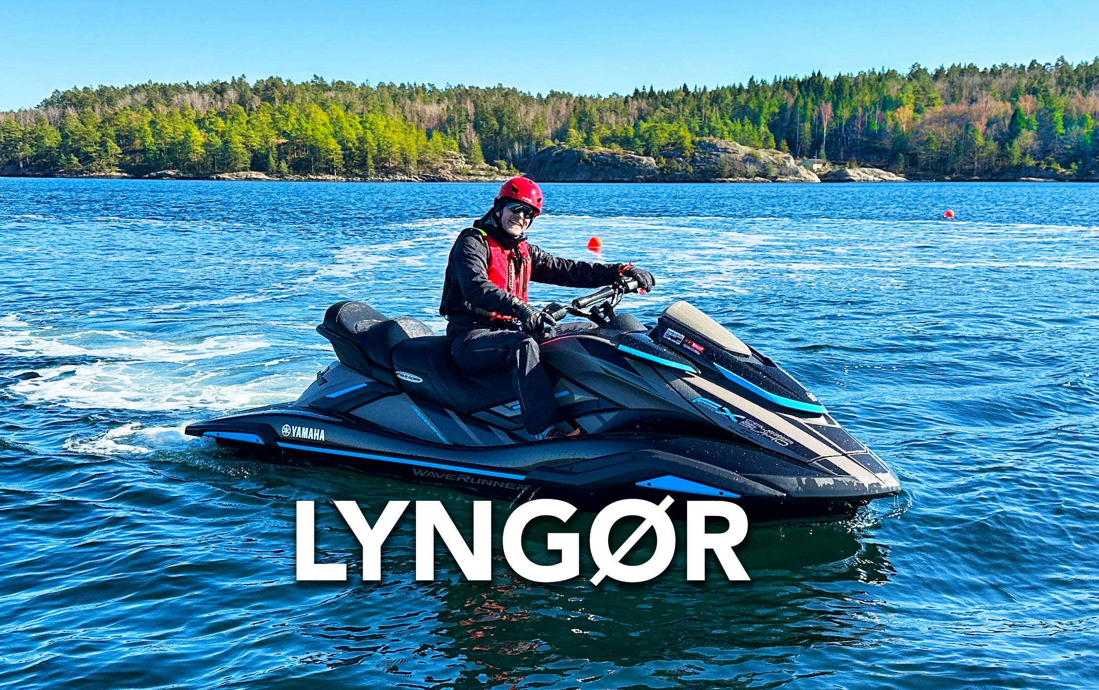 Høyhastighetsbevis - praktisk del: Vannscooter