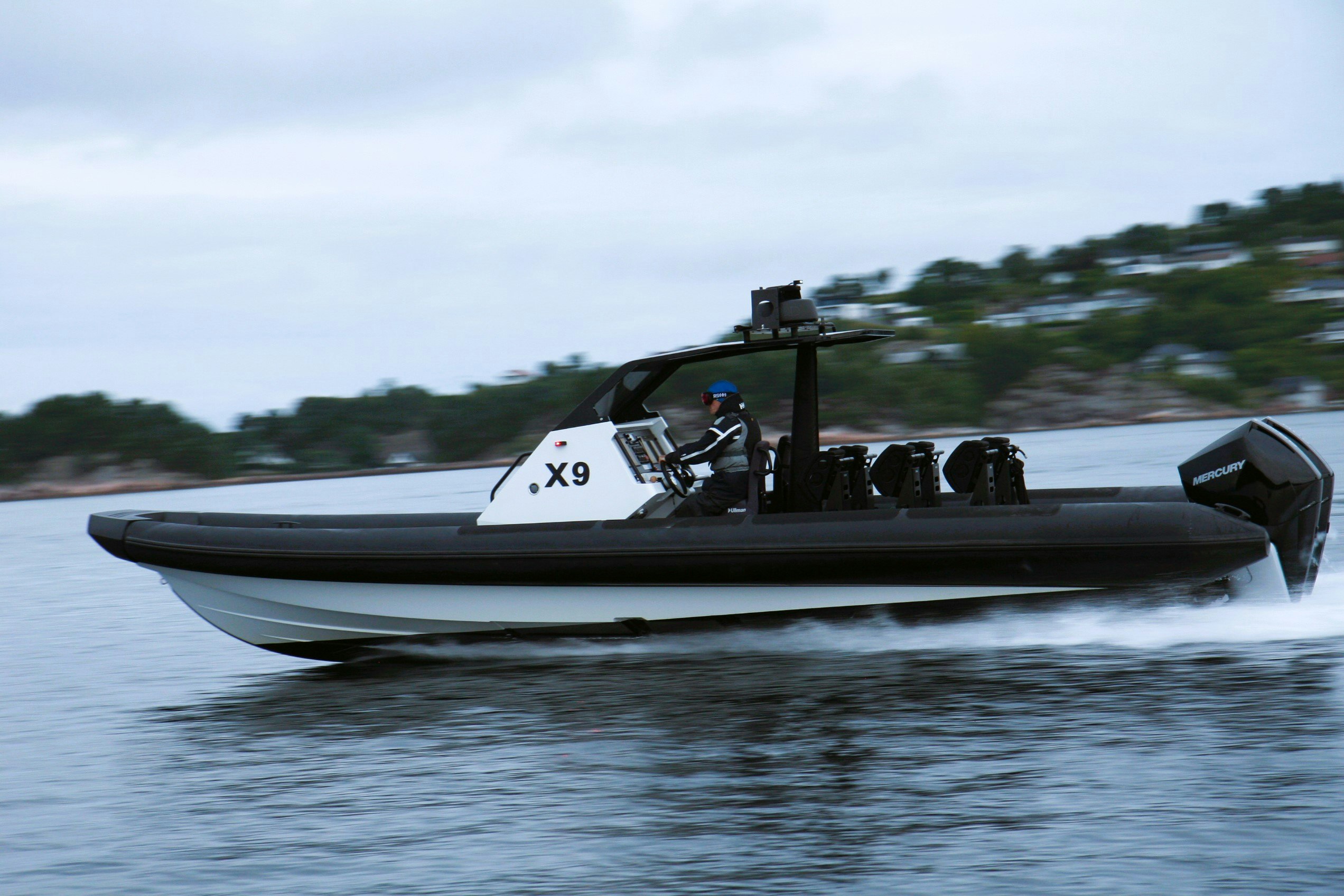 Høyhastighetsbevis - praktisk del: Båt