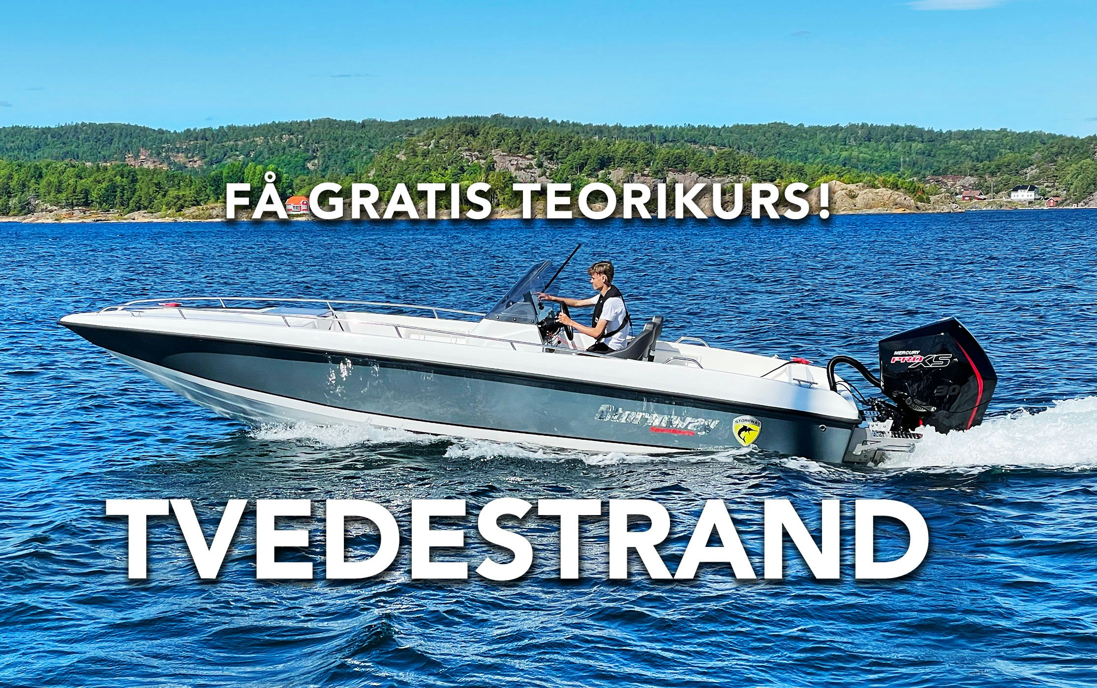 Høyhastighetsbevis - praktisk del: Båt