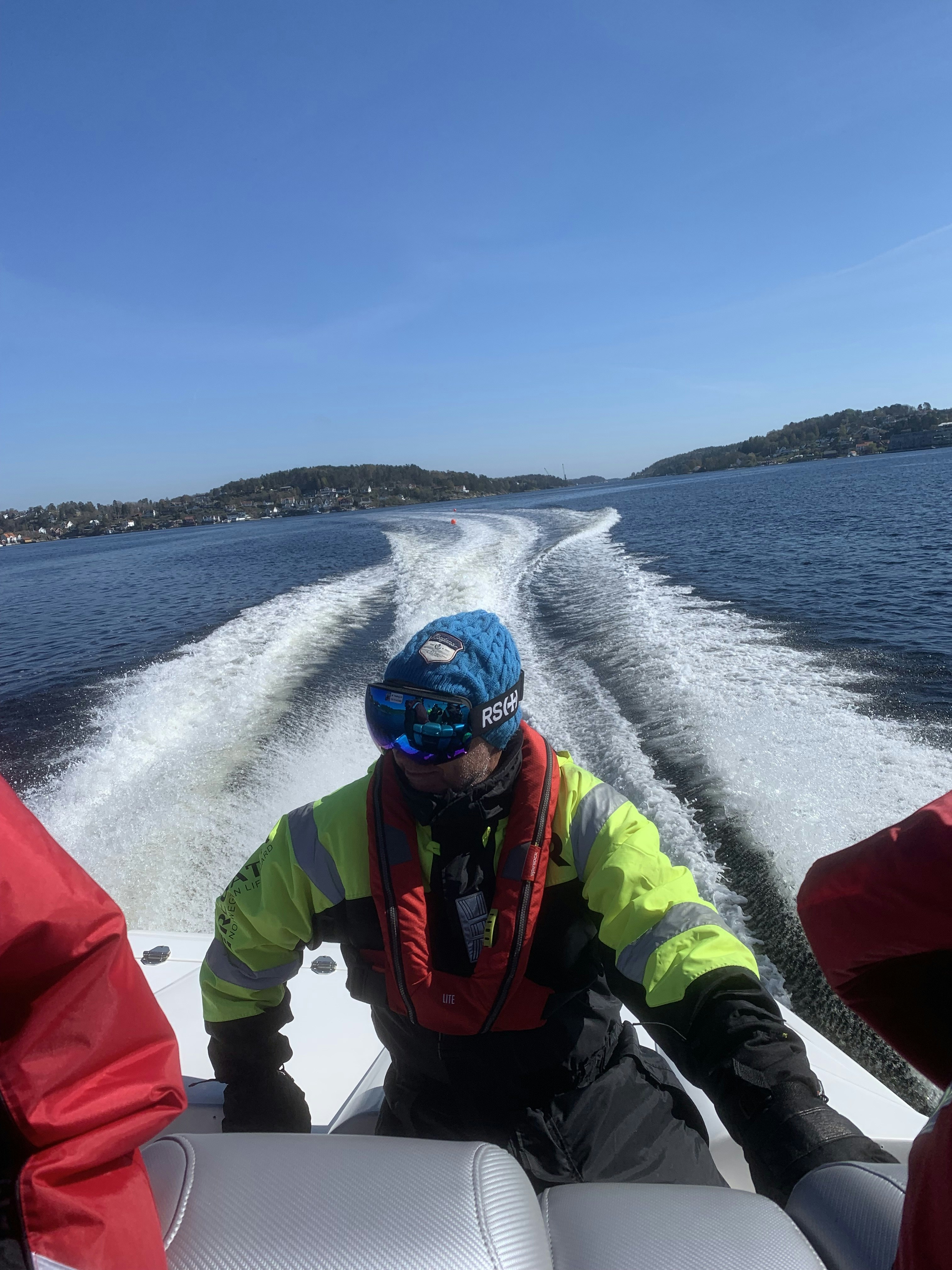 Høyhastighetsbevis - praktisk del: Båt