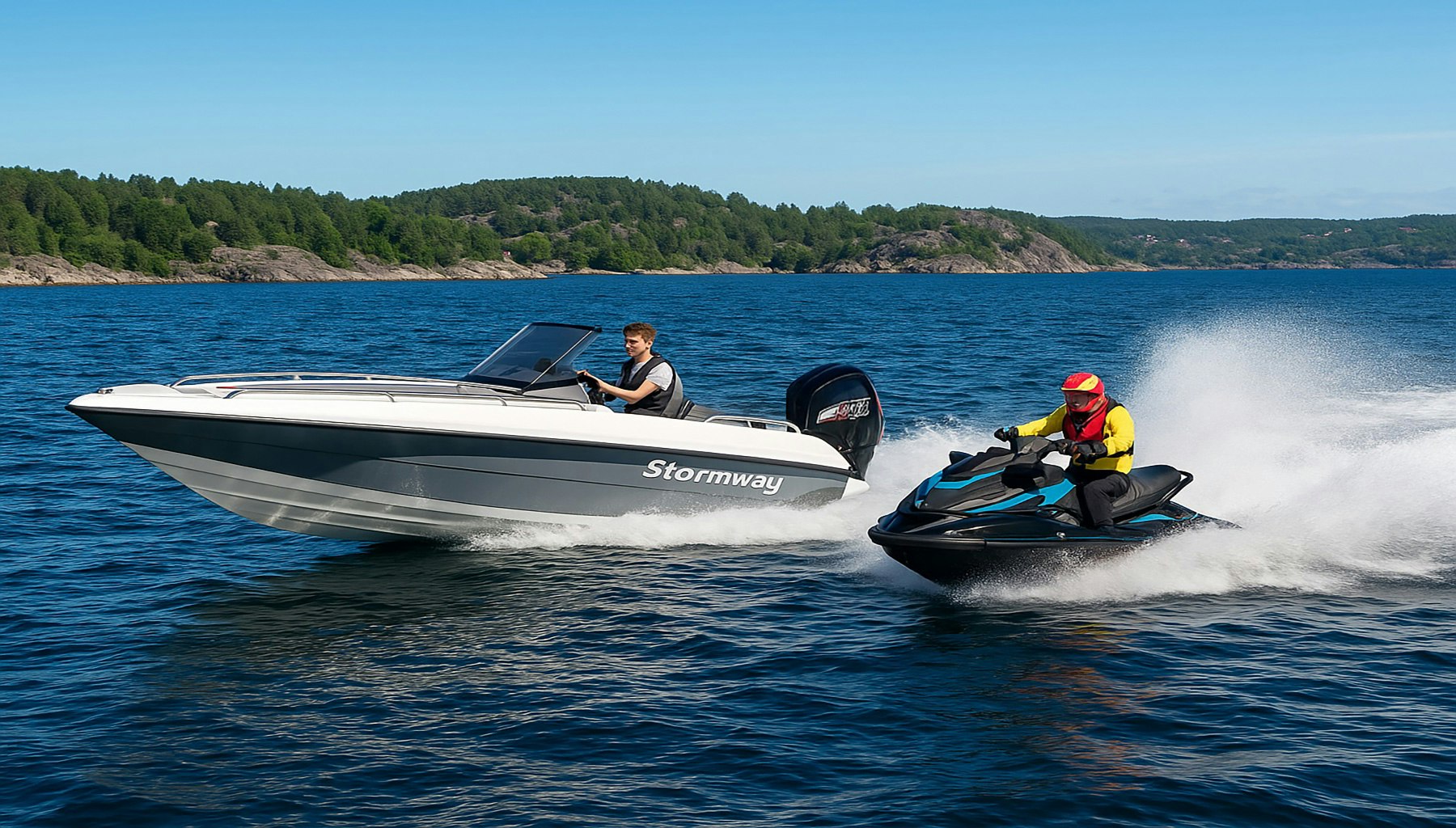 Høyhastighetsbevis. Samlet kurs Båt & Vannscooter