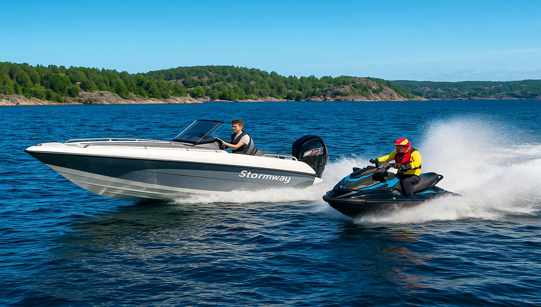 Høyhastighetsbevis. Samlet kurs Båt & Vannscooter