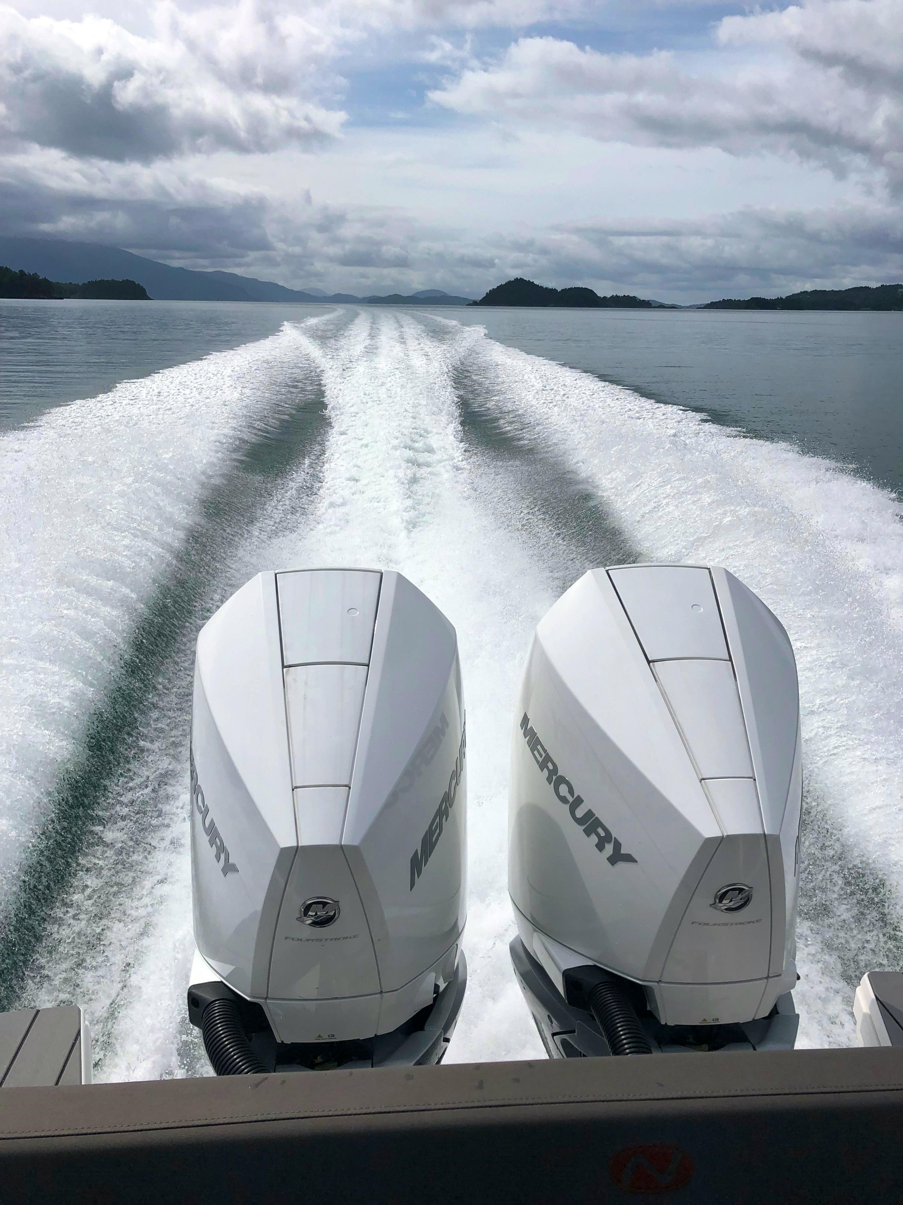 Høyhastighetsbevis - praktisk del: Båt