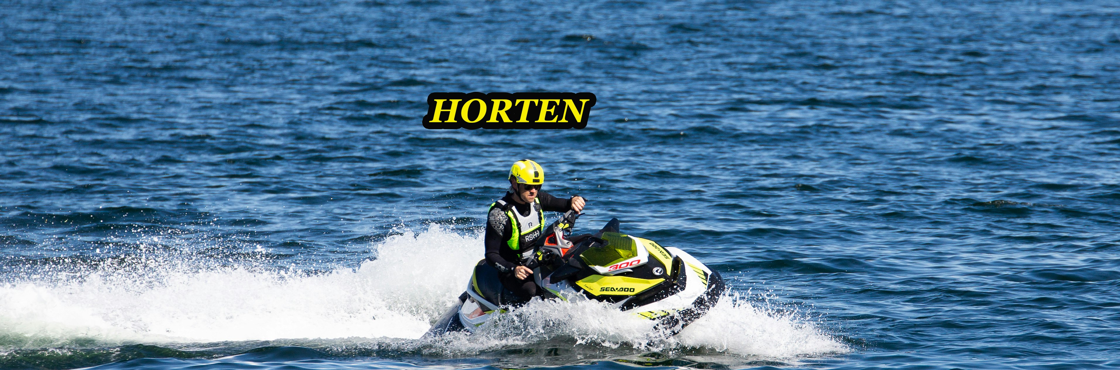 Høyhastighetsbevis - praktisk del: Vannscooter