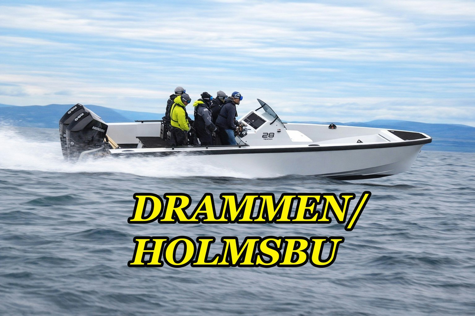 Høyhastighetsbevis - praktisk del: Båt