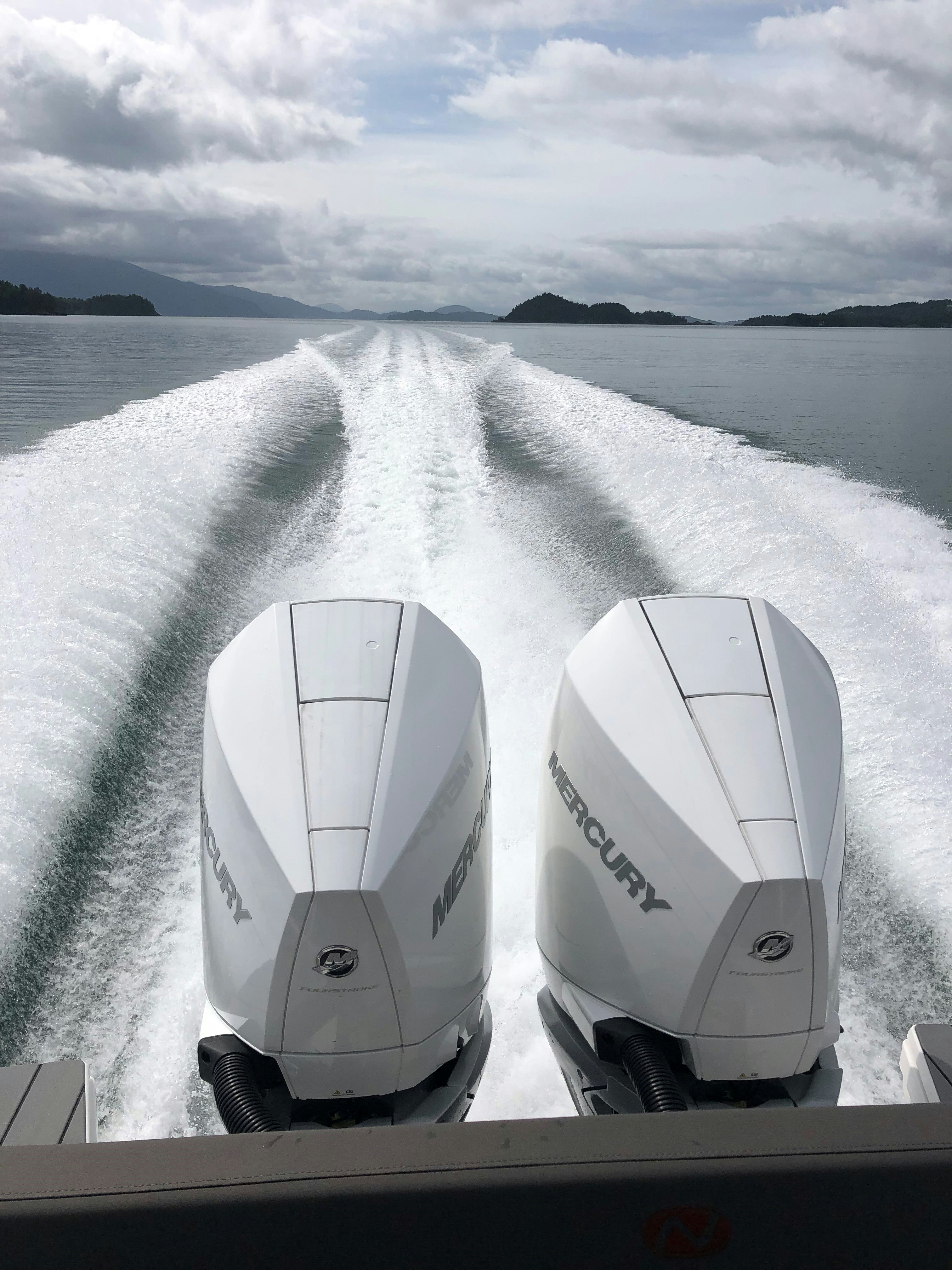 Høyhastighetsbevis - praktisk del: Båt